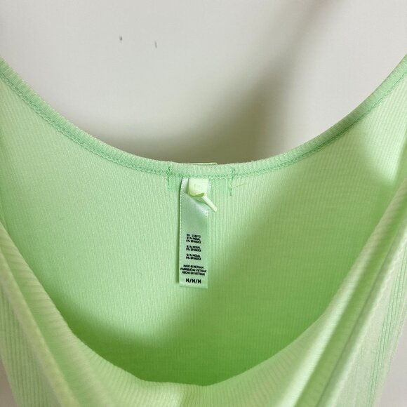 SKIMS Ribbed Long Slipdress in Honeydew Size Medium - Picture 5 of 10